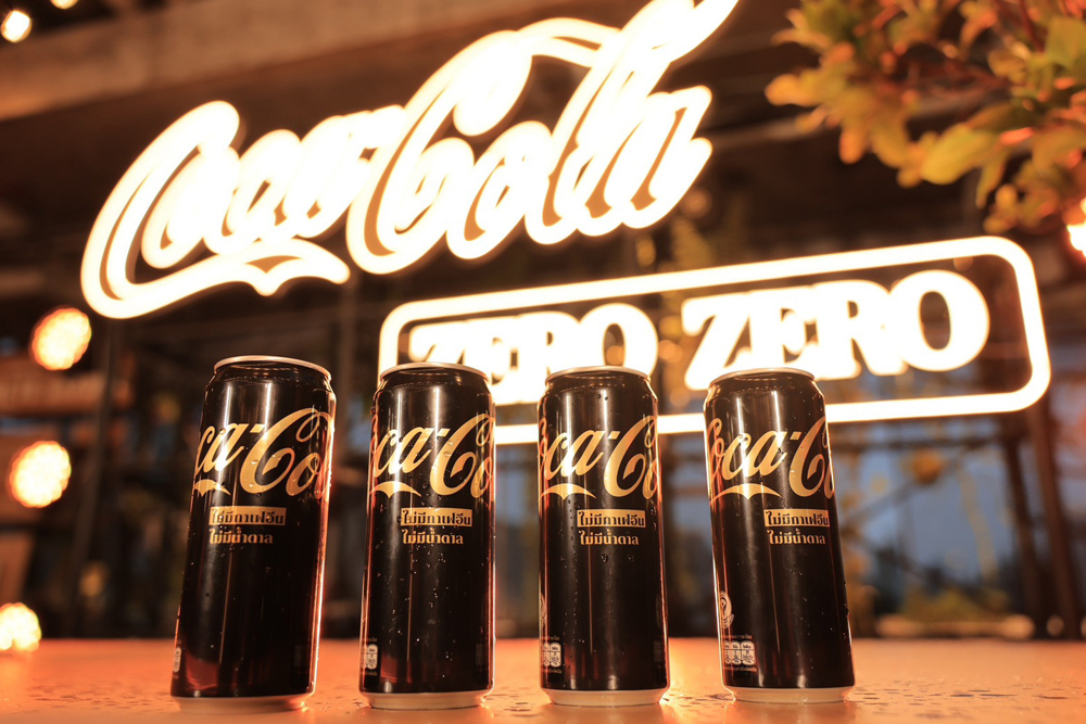 Coke Zero Zero debuts in Thailand, the first market in Southeast Asia.