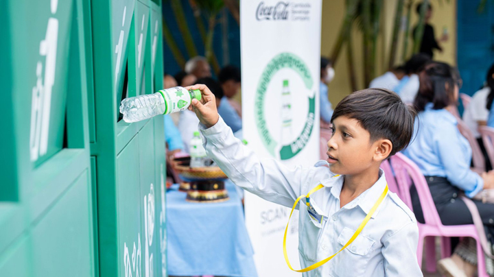 Promoting Recycling Behaviour in Cambodian Schools