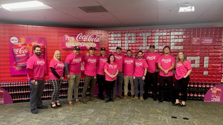 U.S. Team Soars to the Top with Coca-Cola SPICED U.S. Team Soars to the Top with Coca-Cola SPICED